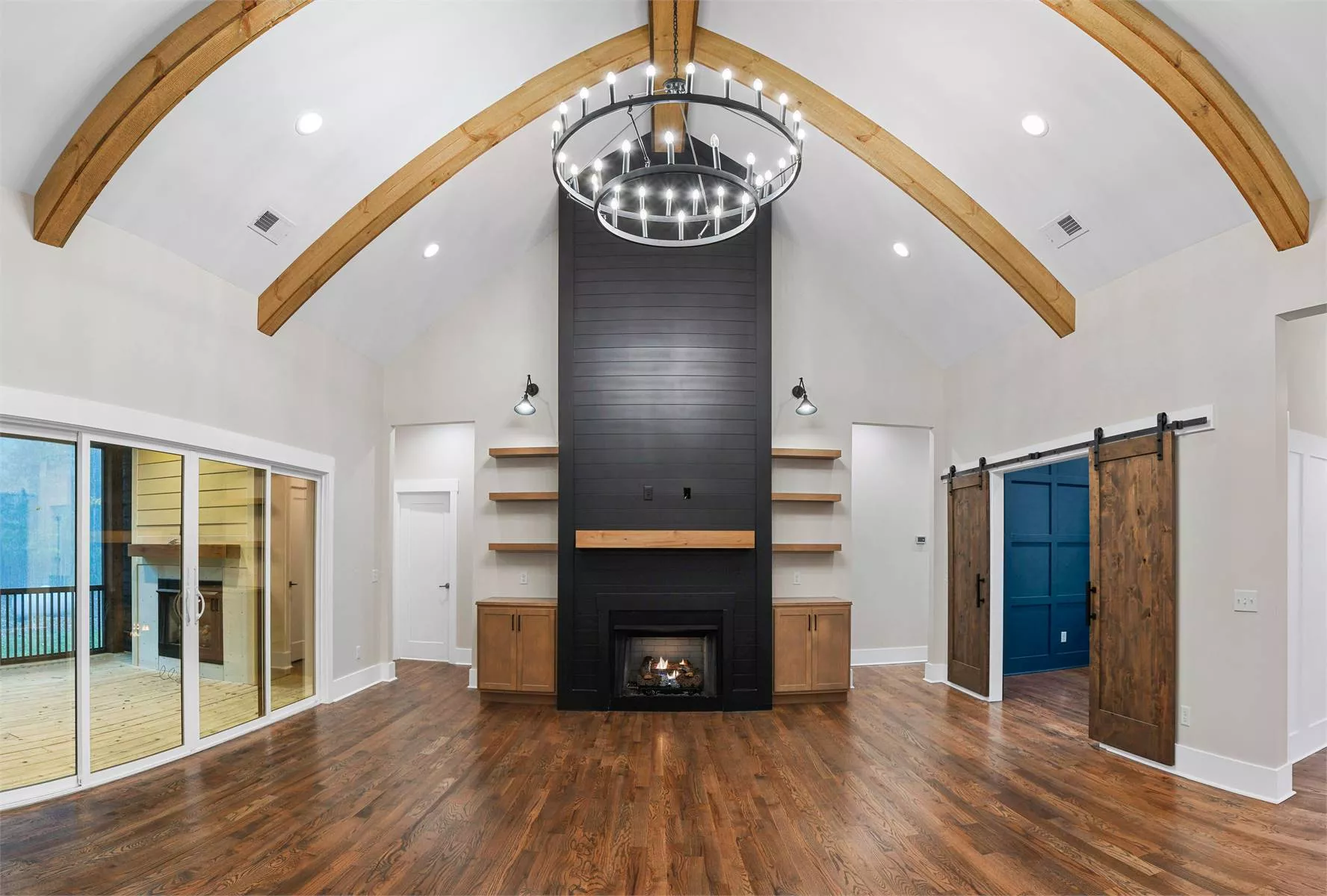 Black Creek Farmhouse, Original plan photos courtesy of Madden Home Design, photo 2
